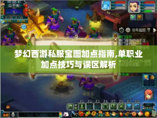 梦幻西游私服宝图加点指南,单职业加点技巧与误区解析 梦幻西游私服宝图加点指南,单职业加点技巧与误区解析
