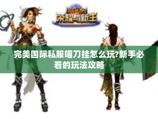 完美国际私服喵刀挂怎么玩?新手必看的玩法攻略 完美国际私服喵刀挂怎么玩?新手必看的玩法攻略