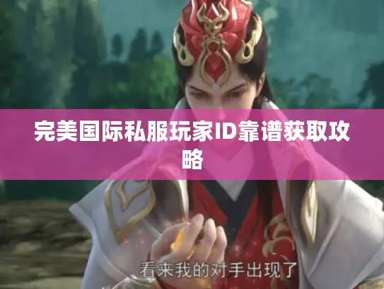 完美国际私服玩家ID靠谱获取攻略