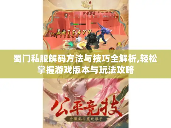 蜀门私服解码方法与技巧全解析,轻松掌握游戏版本与玩法攻略