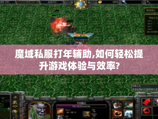 魔域私服打年辅助,如何轻松提升游戏体验与效率?