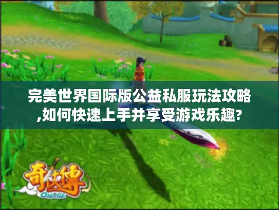 完美世界国际版公益私服玩法攻略,如何快速上手并享受游戏乐趣? 完美世界国际版公益私服玩法攻略,如何快速上手并享受游戏乐趣?