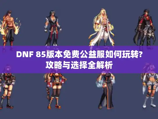 DNF 85版本免费公益服如何玩转?攻略与选择全解析 DNF 85版本免费公益服如何玩转?攻略与选择全解析
