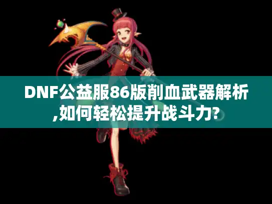 DNF公益服86版削血武器解析,如何轻松提升战斗力?
