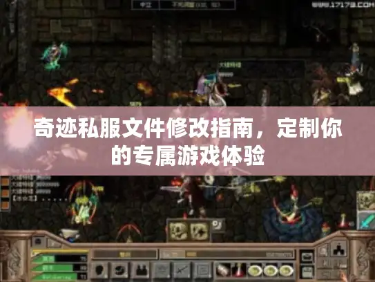 奇迹私服文件修改指南，定制你的专属游戏体验