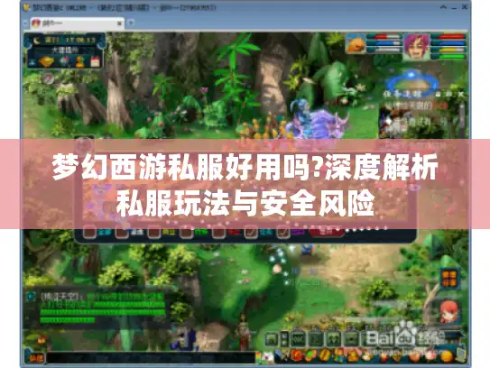 梦幻西游私服好用吗?深度解析私服玩法与安全风险
