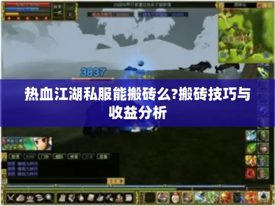 热血江湖私服能搬砖么?搬砖技巧与收益分析