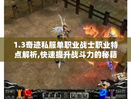1.3奇迹私服单职业战士职业特点解析,快速提升战斗力的秘籍