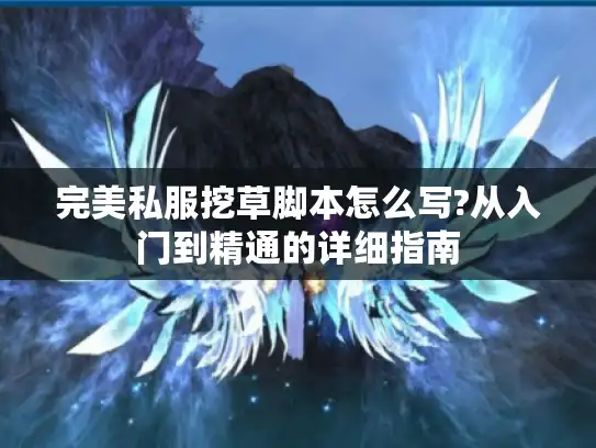 完美私服挖草脚本怎么写?从入门到精通的详细指南