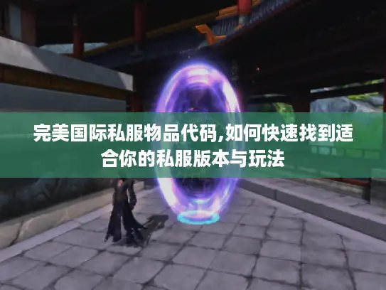 完美国际私服物品代码,如何快速找到适合你的私服版本与玩法