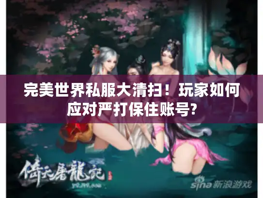 完美世界私服大清扫！玩家如何应对严打保住账号?
