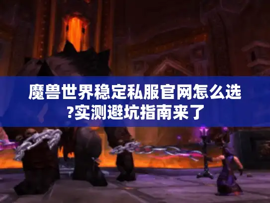 魔兽世界稳定私服官网怎么选?实测避坑指南来了