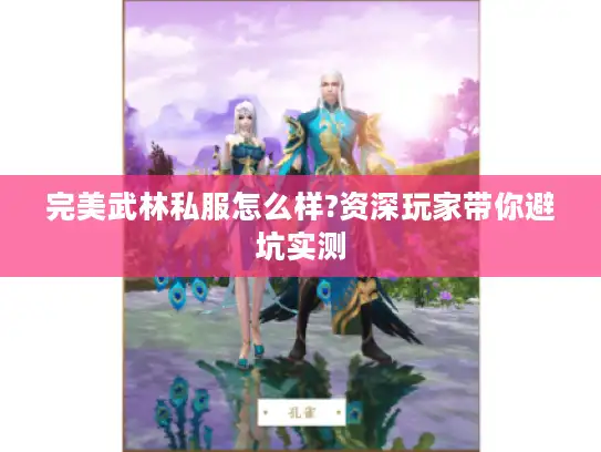 完美武林私服怎么样?资深玩家带你避坑实测 完美武林私服怎么样?资深玩家带你避坑实测