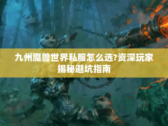 九州魔兽世界私服怎么选?资深玩家揭秘避坑指南