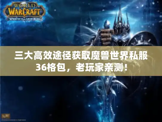 三大高效途径获取魔兽世界私服36格包，老玩家亲测！