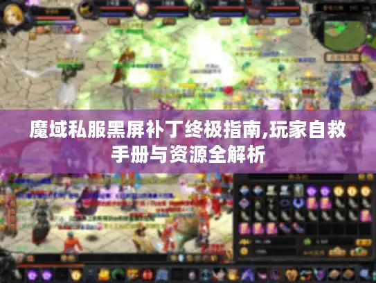 魔域私服黑屏补丁终极指南,玩家自救手册与资源全解析