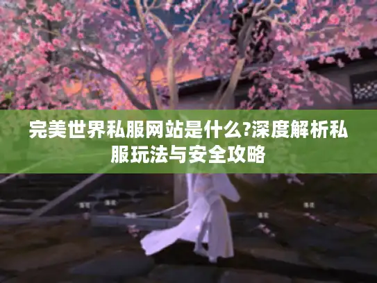 完美世界私服网站是什么?深度解析私服玩法与安全攻略