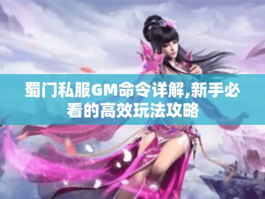蜀门私服GM命令详解,新手必看的高效玩法攻略
