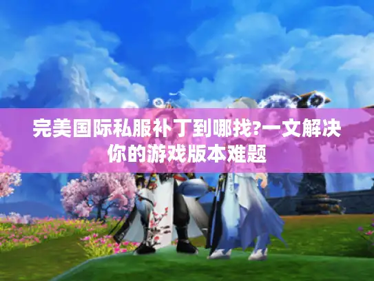 完美国际私服补丁到哪找?一文解决你的游戏版本难题