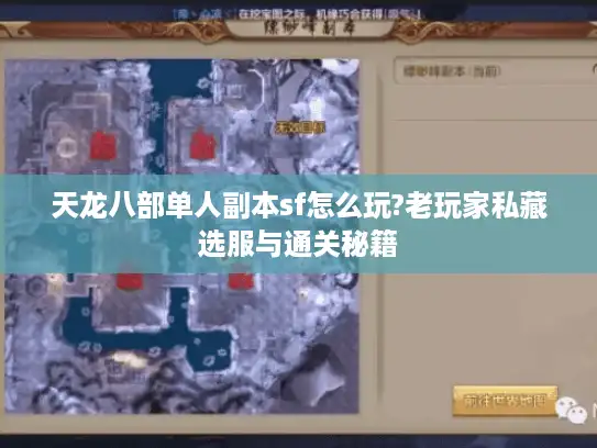 天龙八部单人副本sf怎么玩?老玩家私藏选服与通关秘籍