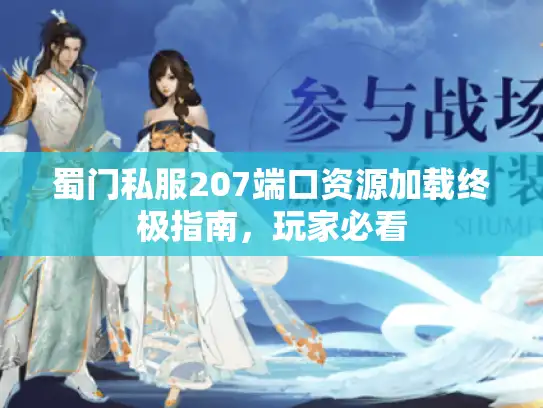 蜀门私服207端口资源加载终极指南，玩家必看