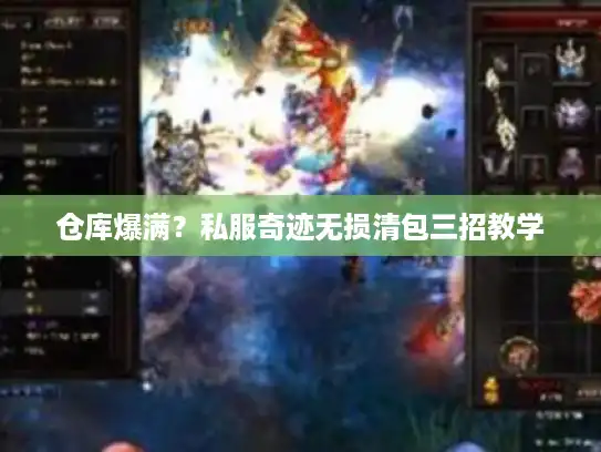 仓库爆满?私服奇迹无损清包三招教学 仓库爆满?私服奇迹无损清包三招教学