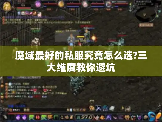 魔域最好的私服究竟怎么选?三大维度教你避坑