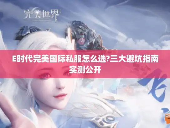 E时代完美国际私服怎么选?三大避坑指南实测公开
