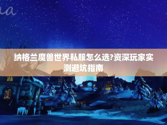 纳格兰魔兽世界私服怎么选?资深玩家实测避坑指南