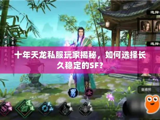 十年天龙私服玩家揭秘，如何选择长久稳定的SF？
