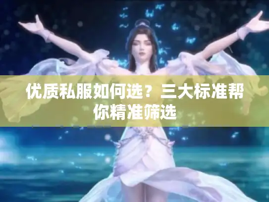 优质私服如何选?三大标准帮你精准筛选 优质私服如何选?三大标准帮你精准筛选