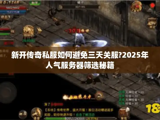 新开传奇私服如何避免三天关服?2025年人气服务器筛选秘籍