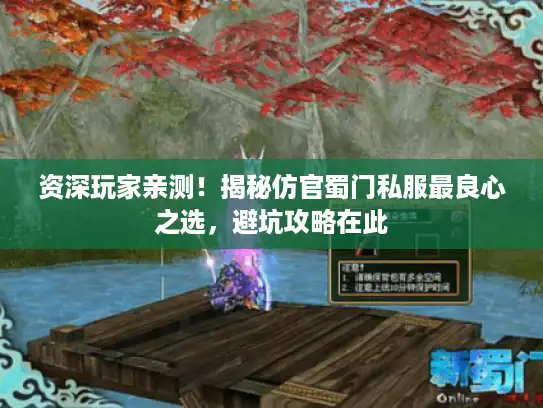 资深玩家亲测！揭秘仿官蜀门私服最良心之选，避坑攻略在此