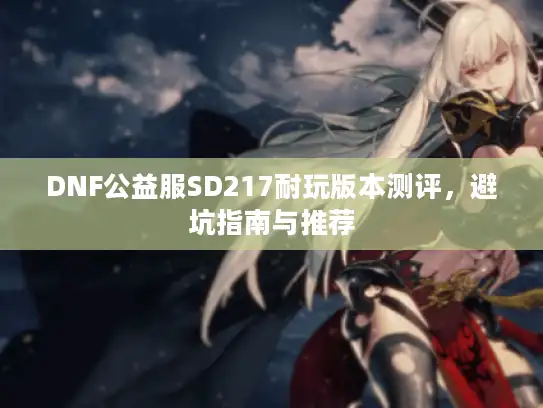 DNF公益服SD217耐玩版本测评，避坑指南与推荐