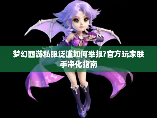 梦幻西游私服泛滥如何举报?官方玩家联手净化指南