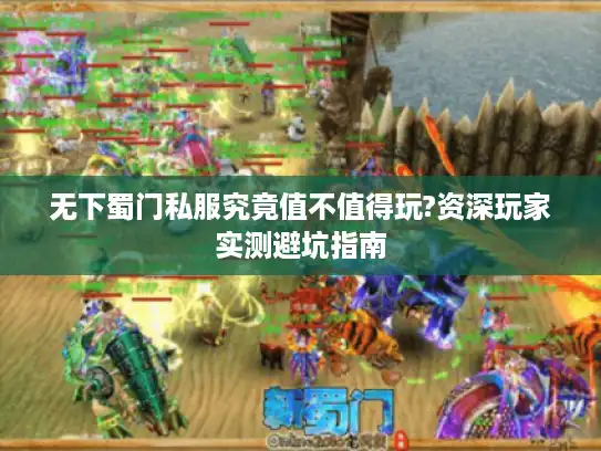 无下蜀门私服究竟值不值得玩?资深玩家实测避坑指南