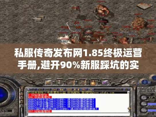 私服传奇发布网1.85终极运营手册,避开90%新服踩坑的实战攻略 私服传奇发布网1.85终极运营手册,避开90%新服踩坑的实战攻略