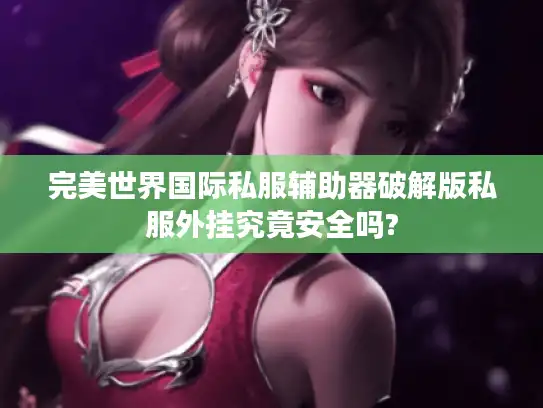 完美世界国际私服辅助器破解版私服外挂究竟安全吗?