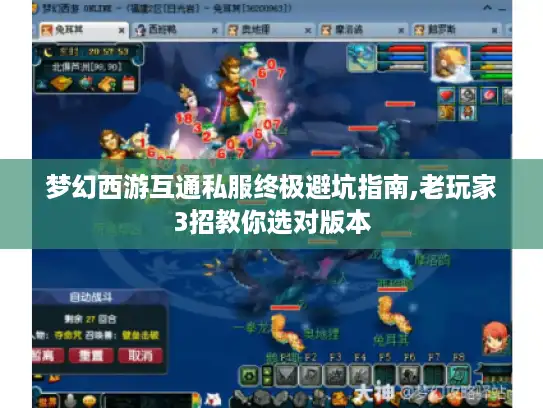 梦幻西游互通私服终极避坑指南,老玩家3招教你选对版本 梦幻西游互通私服终极避坑指南,老玩家3招教你选对版本