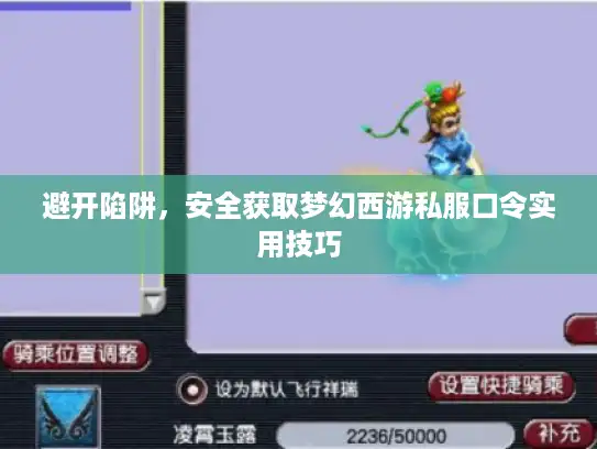 避开陷阱，安全获取梦幻西游私服口令实用技巧