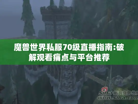 魔兽世界私服70级直播指南:破解观看痛点与平台推荐