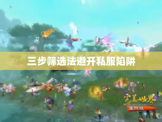 三步筛选法避开私服陷阱