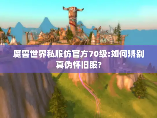 魔兽世界私服仿官方70级:如何辨别真伪怀旧服?