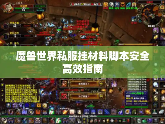 魔兽世界私服挂材料脚本安全高效指南