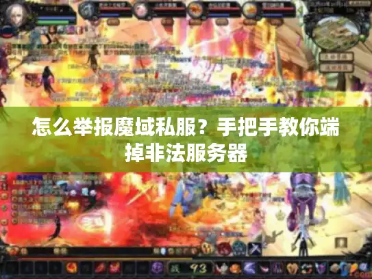 怎么举报魔域私服？手把手教你端掉非法服务器