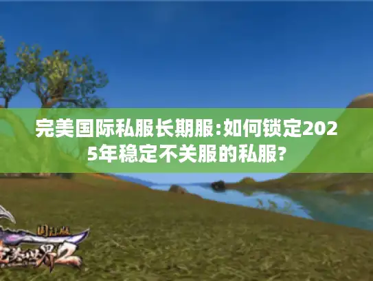完美国际私服长期服:如何锁定2025年稳定不关服的私服?