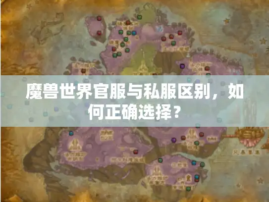 魔兽世界官服与私服区别，如何正确选择？