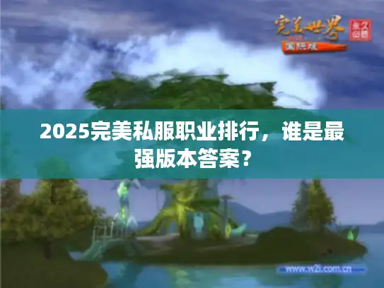 2025完美私服职业排行,谁是最强版本答案? 2025完美私服职业排行,谁是最强版本答案?