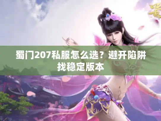 蜀门207私服怎么选？避开陷阱找稳定版本