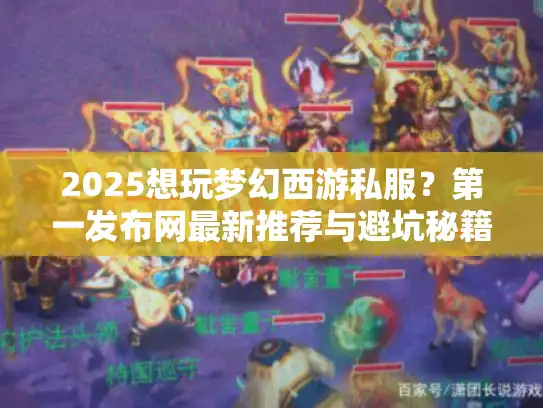 2025想玩梦幻西游私服？第一发布网最新推荐与避坑秘籍来了！